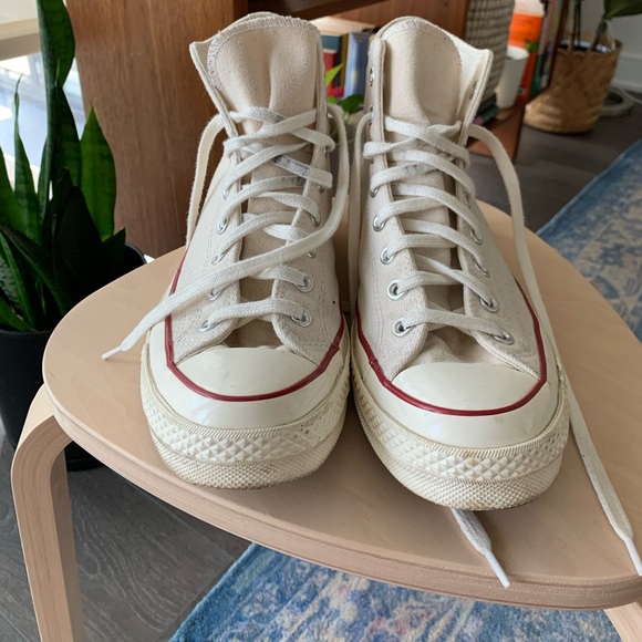 Chuck 70 Hi Sneakers in Parchment - size 8.5 men’s 10.5 women’s - Picture 3 of 3